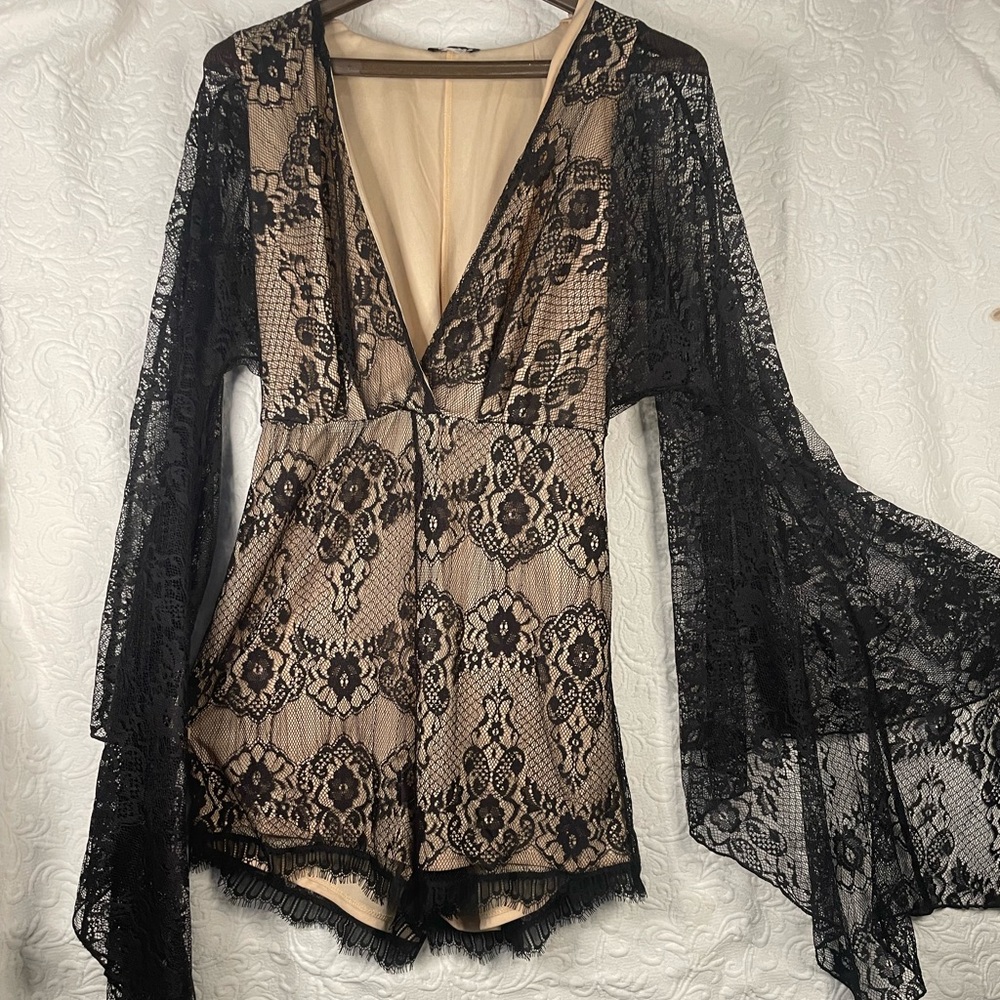 Lace romper